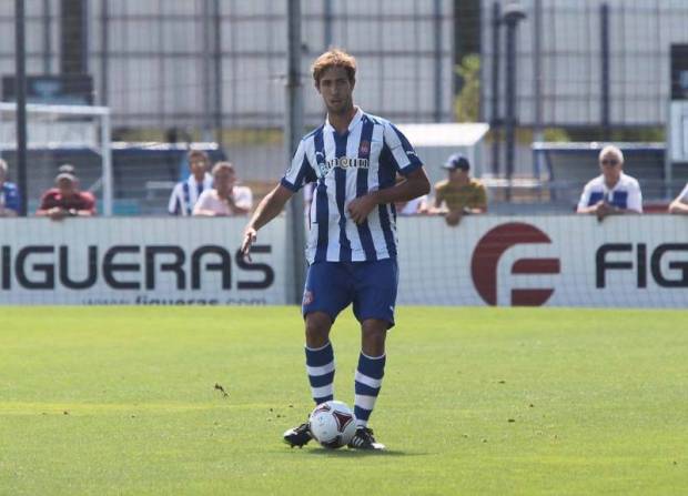 Ferrán Monzó en las filas del RCD Espanyol