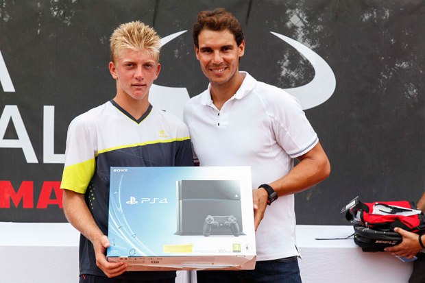 Davidovich y Rafa Nadal