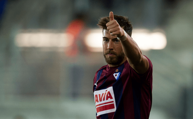 Sergi Enrich, un goleador sin vitola de estrella. / Foto: SD Eibar